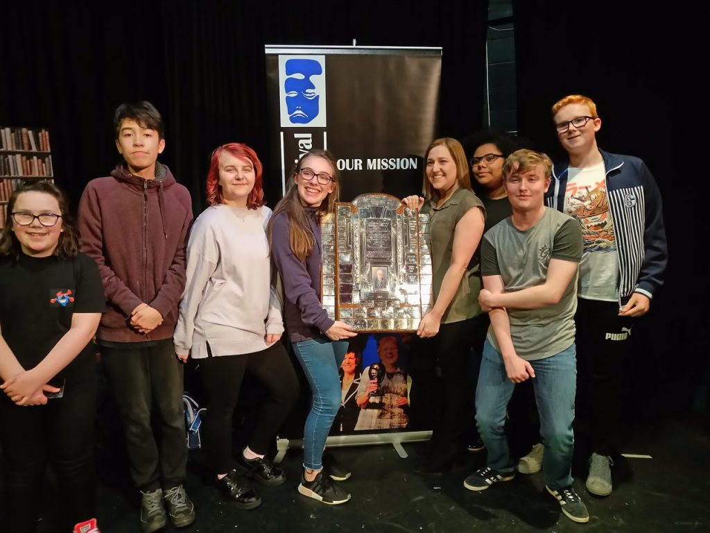 Raw Talent winning a massive award.